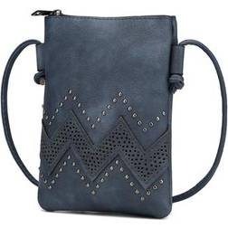 MKF Collection by Mia K Athena Crossbody Handbag - Navy