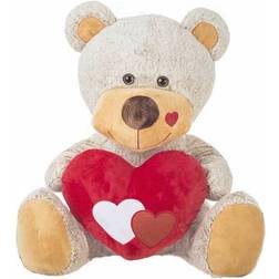 BigBuy Bear Heart 90cm