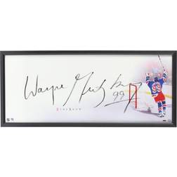 Upper Deck Wayne Gretzky New York Rangers Framed Autographed 46" x 20" The Show Photograph