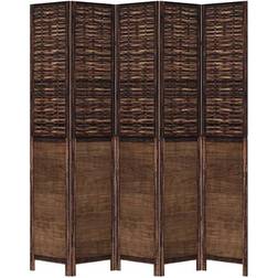 vidaXL Solid Imperial Dark Brown Room Divider 180x220cm