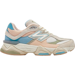 New Balance Big Kid's 9060 - Beige/Off White/Blue