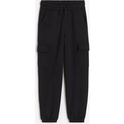 H&M Cargo Joggers - Black