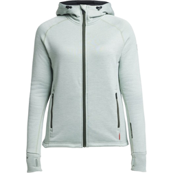 Tenson TXlite Women's Zip Hoodie - Grey Green