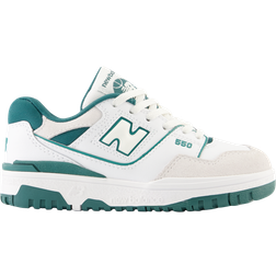 New Balance Little Kid's 550 - White/Vintage Teal