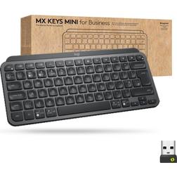 Logitech MX Keys Mini for Business -keyboard podświetlenie