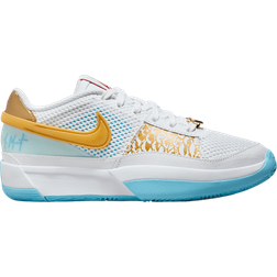 Nike Ja 1 Lunar New Year GS - White/Aquarius Blue/Glacier Blue/Metallic Gold