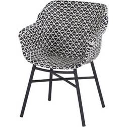 Hartman Delphine Black /White Kitchen Chair 84cm