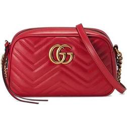 Gucci GG Marmont Shoulder Bag - Red