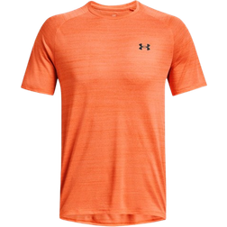 Under Armour Men's UA Tech 2.0 Tiger Short Sleeve - Orange Blast/Black