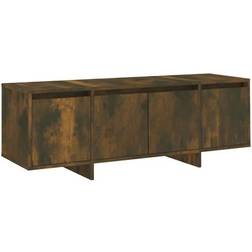 vidaXL 813050 Smoked Oak TV Bench 120x40.5cm