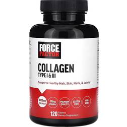 Force Factor Collagen Type I & III 3000mg 120 pcs