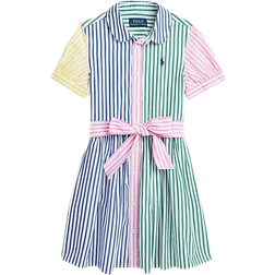 Polo Ralph Lauren Toddler Striped Cotton Fun Shirt Dress - Multi