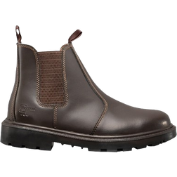 grafters Grinder Safety Twin Boots - Brown