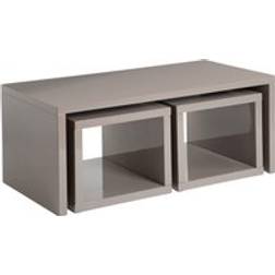 Premier Housewares Madrid Dark Grey Coffee Table 60x120cm