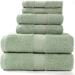 HOD Home Bath Face Hand Tea Towel Green (140x70cm)