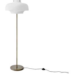 &Tradition Copenhagen SC14 Opal/Bronzed Brass Floor Lamp 150cm