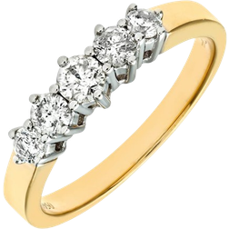 Diamant L'Eternel Graduated Eternity Ring 0.50ct - Gold/Diamonds