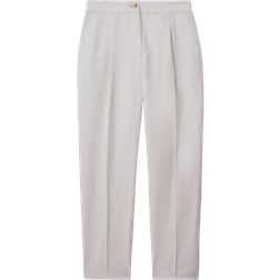 Reiss Tapered Suit Trousers - Light Grey