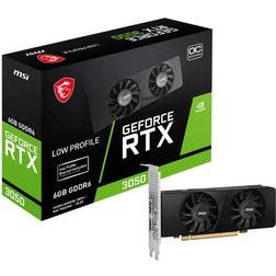 MSI GeForce RTX 3050 LP 6G OC 2xHDMI DisplayPort 6GB GDDR6