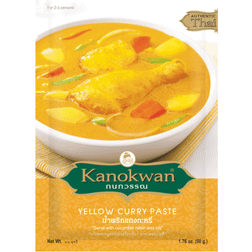 Kanokwan Yellow Curry Paste 50g 1pack