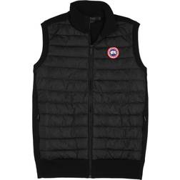 Canada Goose Hybridge Knit Quilted Shell Wool Gilet - Black