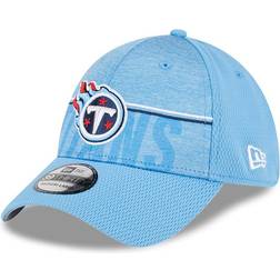 New Era Men's Light Blue Tennessee Titans 2023 Nfl Training Camp 39THIRTY Flex Fit Hat Light Blue