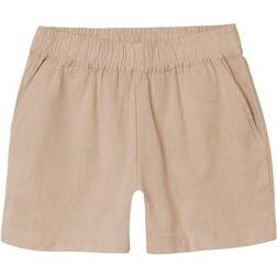 Name It Kid's Regular Fit Shorts - Humus (13231325)