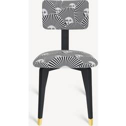 Fornasetti Upholstered Black/White Chair