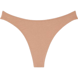 Victoria's Secret High Leg Thong Panty - Sweet Praline