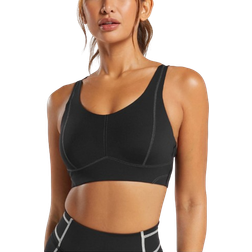 Gymshark Stitch Feature Sports Bra - Black