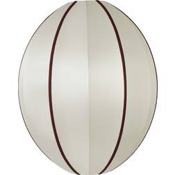 Oi Soi Oi Indochina Classic Oval Offwhite/Bordeaux Shade 44cm