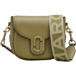 Marc Jacobs The J Small Saddle Bag - Light Moss