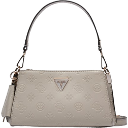 Guess Jena 4g Peony Logo Shoulder Bag - Grey