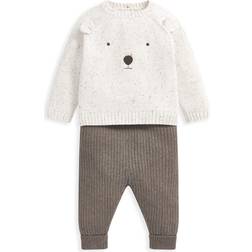 Mamas & Papas Baby Bear Knit Set 2-piece - Brown