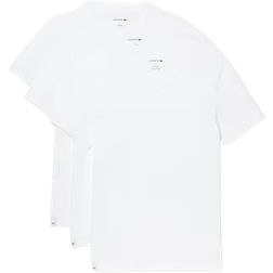 Lacoste Men's Loungewear T-shirts 3-pack- White