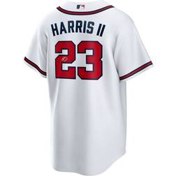 Fanatics Authentic Michael Harris II Atlanta Braves Autographed White Nike Replica Jersey