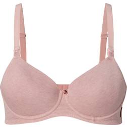 Noppies Padded Nursing Bra Cotton Bark Melange