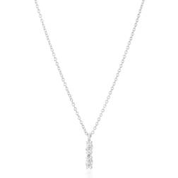 Sif Jakobs Ellera Ovale Piccolo Necklace - Silver/Transparent