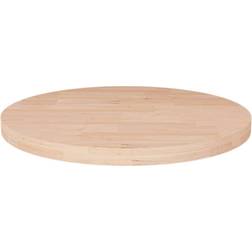 vidaXL Solid Wood Oak Natural Table Top 40cm