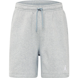 Nike Men's Jordan Brooklyn Fleece Shorts - Carbon Heather/White