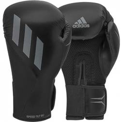 Adidas Men's Tilt Boxing Gloves Black/Grey, oz