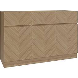 GFW Catania Large Euro Oak Sideboard 118.8x76cm