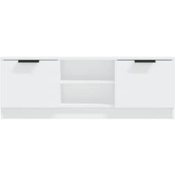 vidaXL 811511 White TV Bench 102x36.5cm