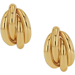 Anine Bing Knot Earrings - Gold