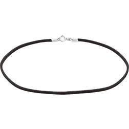 Elli Choker Necklaces - Silver/Black