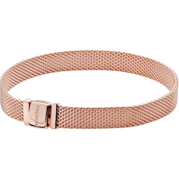 Pandora Reflexions Mesh Bracelet - Rose Gold