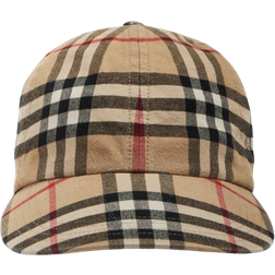 Burberry Check Baseball Cap - Archive Beige