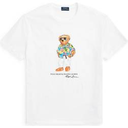 Ralph Lauren Classic Fit Polo Bear Jersey T-shirt - White