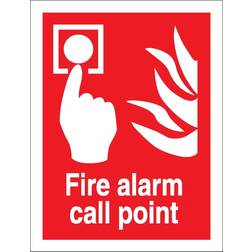 Stewart Superior Fire Alarm Call Point Self Adhesive Sign