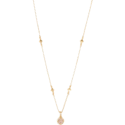 Kendra Scott Nola Pendant Necklace - Gold/Iridescent Drusy